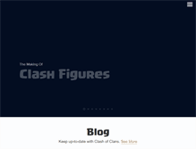 Tablet Screenshot of clashofclans.com