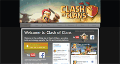 Desktop Screenshot of clashofclans.co.uk