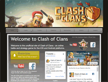 Tablet Screenshot of clashofclans.co.uk